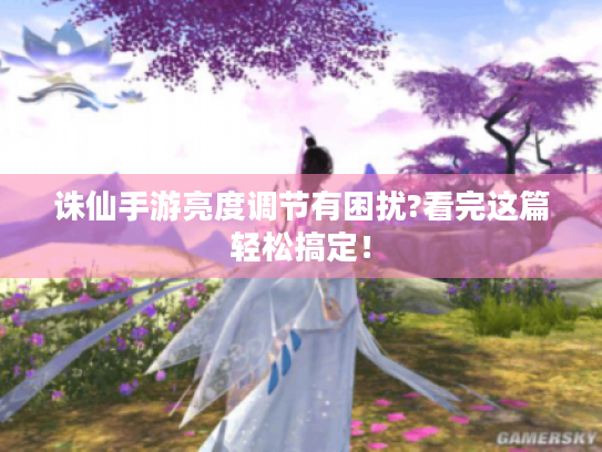 诛仙手游亮度调节有困扰?看完这篇轻松搞定！