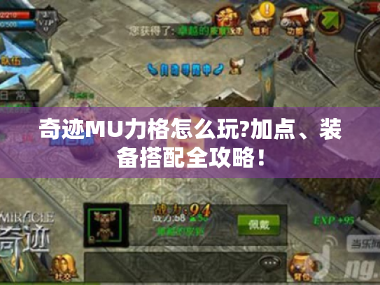 奇迹MU力格怎么玩?加点、装备搭配全攻略! 奇迹MU力格怎么玩?加点、装备搭配全攻略!