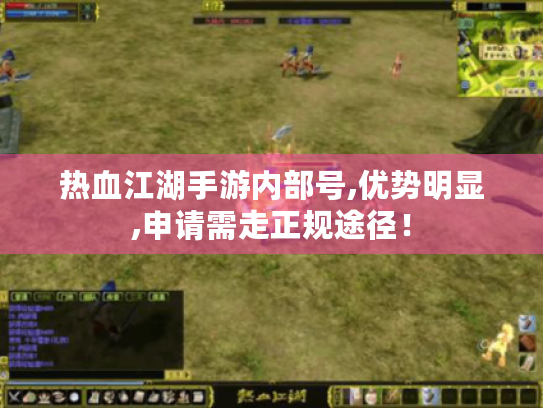 热血江湖手游内部号,优势明显,申请需走正规途径！