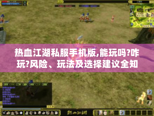 热血江湖私服手机版,能玩吗?咋玩?风险、玩法及选择建议全知道！