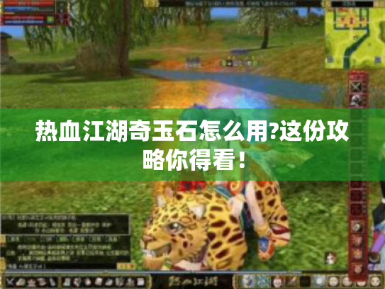 热血江湖奇玉石怎么用?这份攻略你得看！