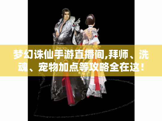 梦幻诛仙手游直播间,拜师、洗魂、宠物加点等攻略全在这！