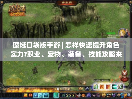 魔域口袋版手游 | 怎样快速提升角色实力?职业、宠物、装备、技能攻略来了