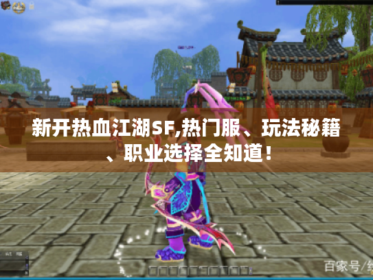 新开热血江湖SF,热门服、玩法秘籍、职业选择全知道！