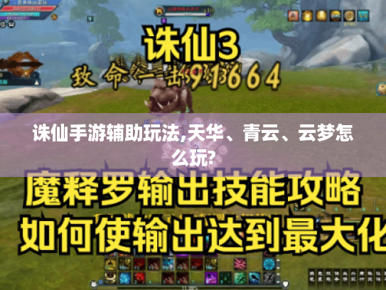 诛仙手游辅助玩法,天华、青云、云梦怎么玩?