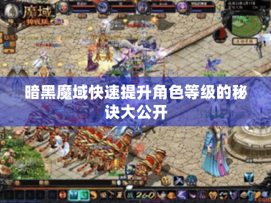 暗黑魔域快速提升角色等级的秘诀大公开