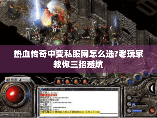 热血传奇中变私服网怎么选?老玩家教你三招避坑