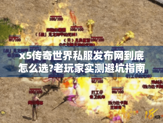 x5传奇世界私服发布网到底怎么选?老玩家实测避坑指南
