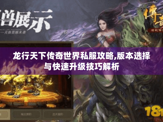 龙行天下传奇世界私服攻略,版本选择与快速升级技巧解析