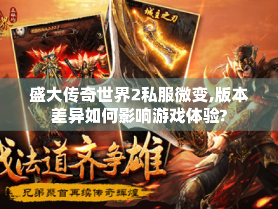 盛大传奇世界2私服微变,版本差异如何影响游戏体验?
