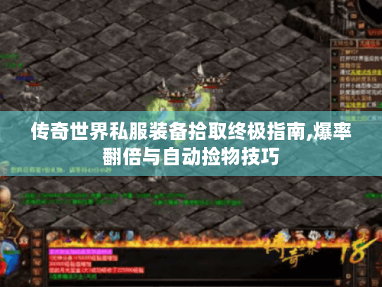 传奇世界私服装备拾取终极指南,爆率翻倍与自动捡物技巧