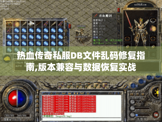 热血传奇私服DB文件乱码修复指南,版本兼容与数据恢复实战 热血传奇私服DB文件乱码修复指南,版本兼容与数据恢复实战