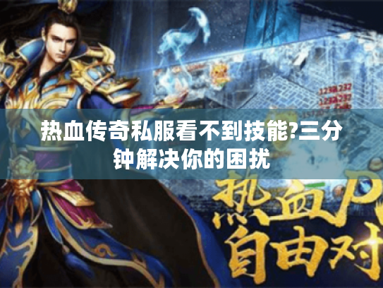 热血传奇私服看不到技能?三分钟解决你的困扰