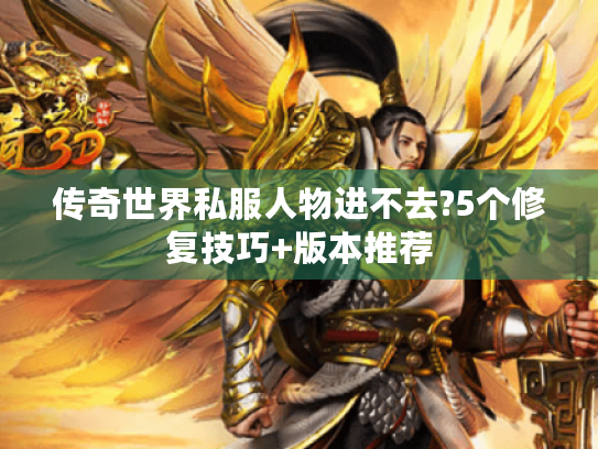 传奇世界私服人物进不去?5个修复技巧+版本推荐