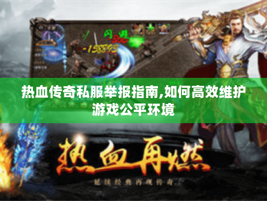 热血传奇私服举报指南,如何高效维护游戏公平环境