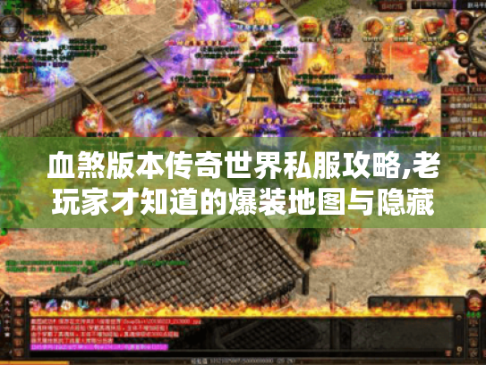 血煞版本传奇世界私服攻略,老玩家才知道的爆装地图与隐藏玩法