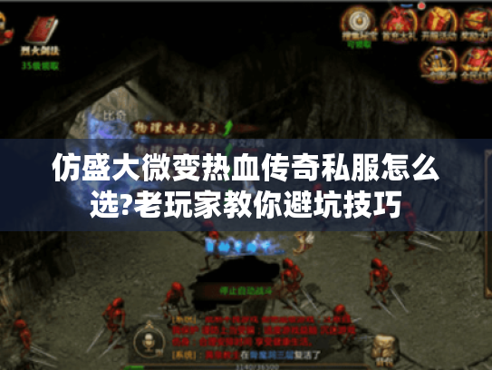 仿盛大微变热血传奇私服怎么选?老玩家教你避坑技巧