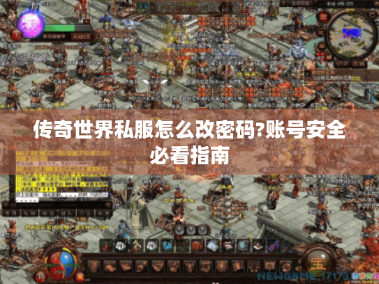 传奇世界私服怎么改密码?账号安全必看指南