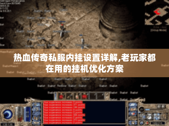 热血传奇私服内挂设置详解,老玩家都在用的挂机优化方案