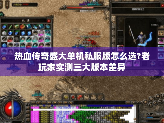 热血传奇盛大单机私服版怎么选?老玩家实测三大版本差异 热血传奇盛大单机私服版怎么选?老玩家实测三大版本差异