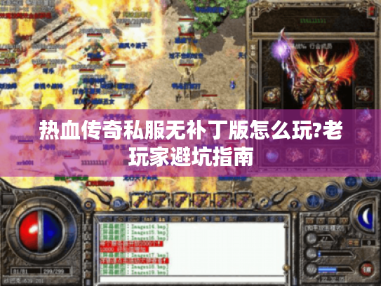 热血传奇私服无补丁版怎么玩?老玩家避坑指南
