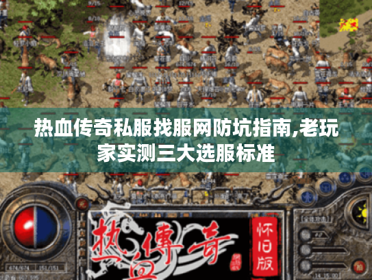 热血传奇私服找服网防坑指南,老玩家实测三大选服标准