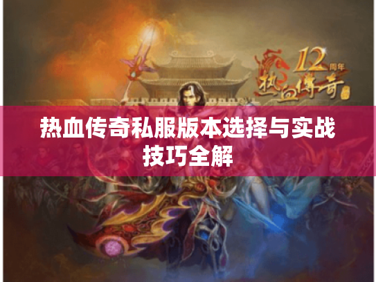热血传奇私服版本选择与实战技巧全解 热血传奇私服版本选择与实战技巧全解