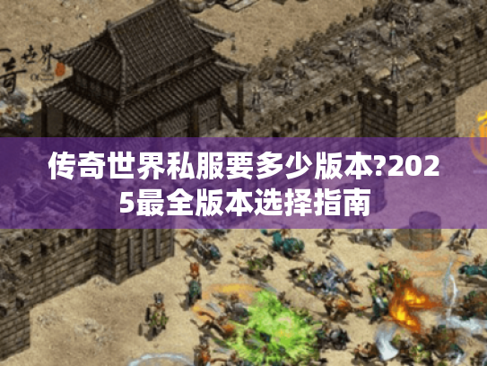 传奇世界私服要多少版本?2025最全版本选择指南