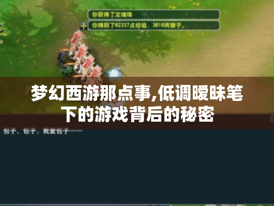 梦幻西游那点事,低调暧昧笔下的游戏背后的秘密 梦幻西游那点事,低调暧昧笔下的游戏背后的秘密