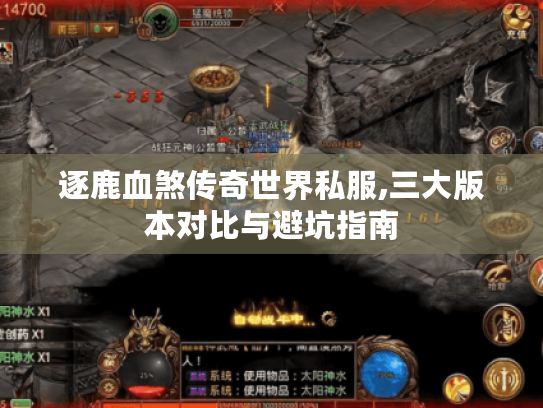 逐鹿血煞传奇世界私服,三大版本对比与避坑指南