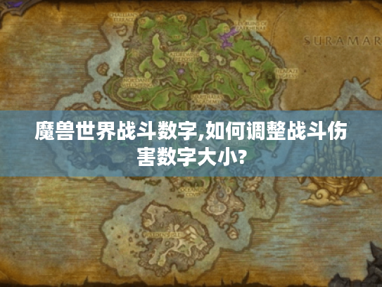 魔兽世界战斗数字,如何调整战斗伤害数字大小?