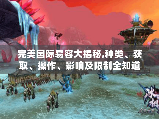 完美国际易容大揭秘,种类、获取、操作、影响及限制全知道