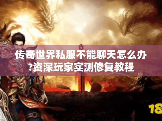 传奇世界私服不能聊天怎么办?资深玩家实测修复教程