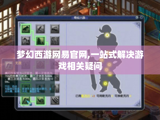 梦幻西游网易官网,一站式解决游戏相关疑问