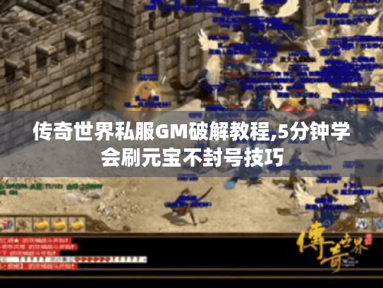 传奇世界私服GM破解教程,5分钟学会刷元宝不封号技巧