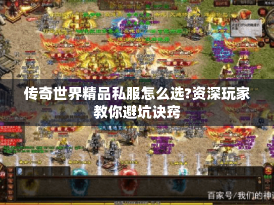 传奇世界精品私服怎么选?资深玩家教你避坑诀窍