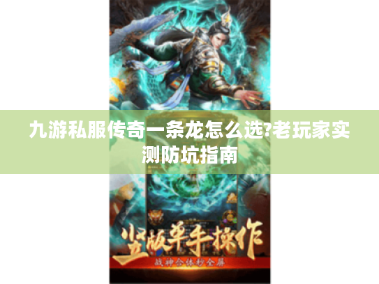 九游私服传奇一条龙怎么选?老玩家实测防坑指南
