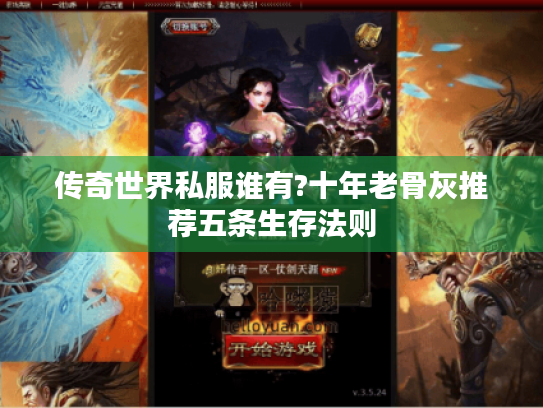 传奇世界私服谁有?十年老骨灰推荐五条生存法则