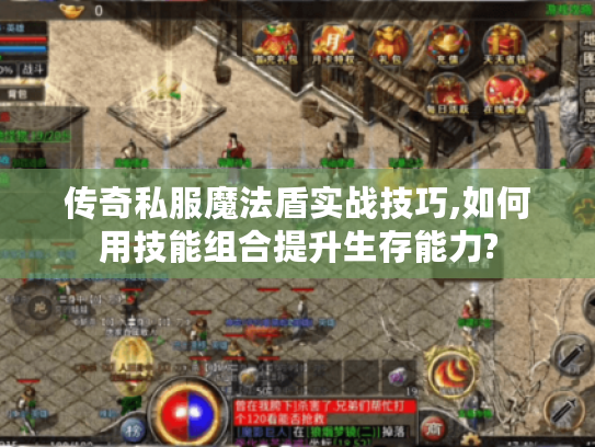 传奇私服魔法盾实战技巧,如何用技能组合提升生存能力?