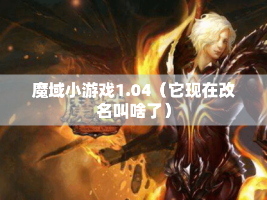 魔域小游戏1.04（它现在改名叫啥了）