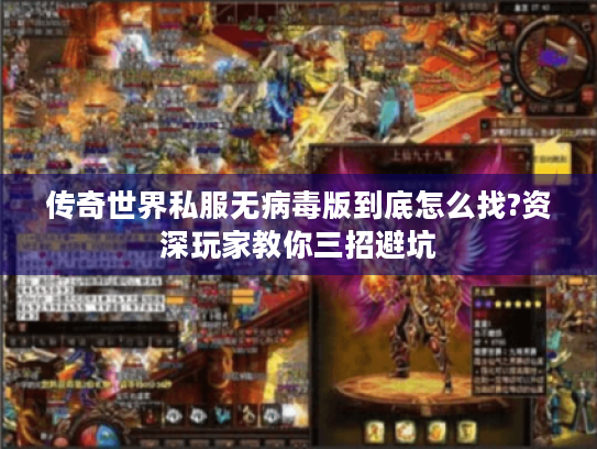传奇世界私服无病毒版到底怎么找?资深玩家教你三招避坑