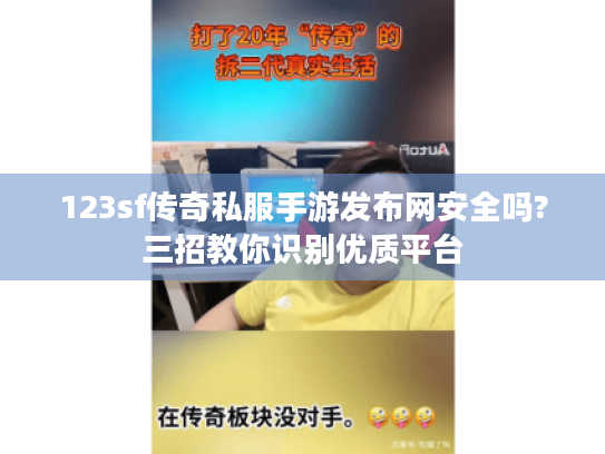 123sf传奇私服手游发布网安全吗?三招教你识别优质平台