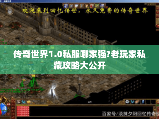 传奇世界1.0私服哪家强?老玩家私藏攻略大公开