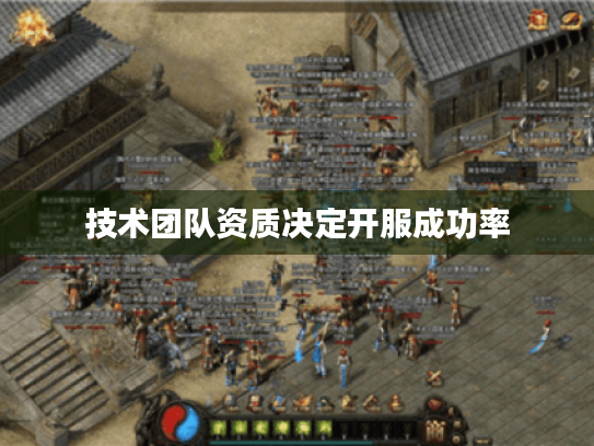 技术团队资质决定开服成功率