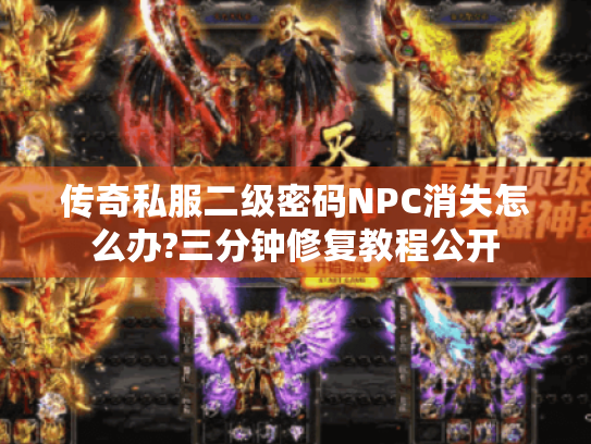 传奇私服二级密码NPC消失怎么办?三分钟修复教程公开