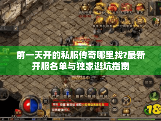 前一天开的私服传奇哪里找?最新开服名单与独家避坑指南