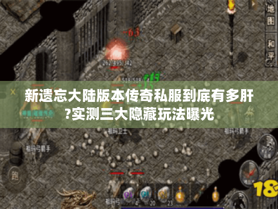 新遗忘大陆版本传奇私服到底有多肝?实测三大隐藏玩法曝光