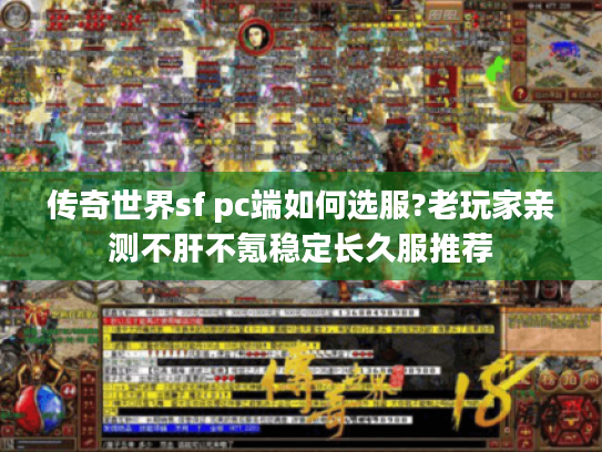 传奇世界sf pc端如何选服?老玩家亲测不肝不氪稳定长久服推荐 传奇世界sf pc端如何选服?老玩家亲测不肝不氪稳定长久服推荐