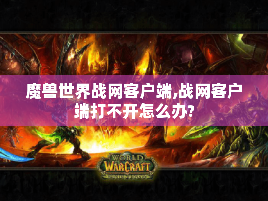 魔兽世界战网客户端,战网客户端打不开怎么办?