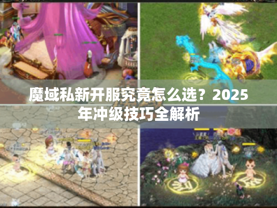 魔域私新开服究竟怎么选？2025年冲级技巧全解析
